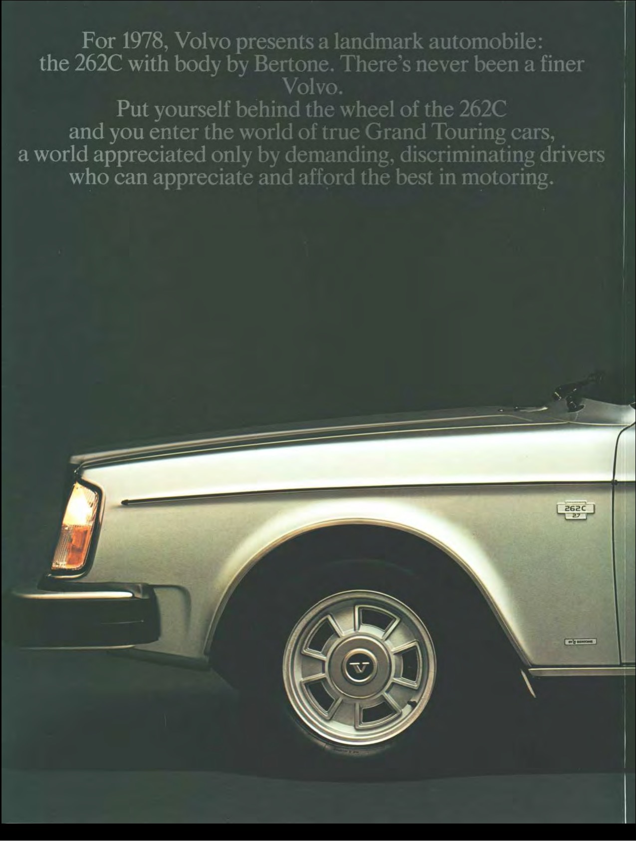 1978 Volvo 262C Brochure Page 2